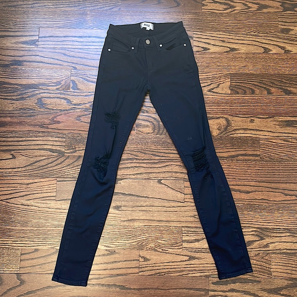PAIGE RIPPED JEANS